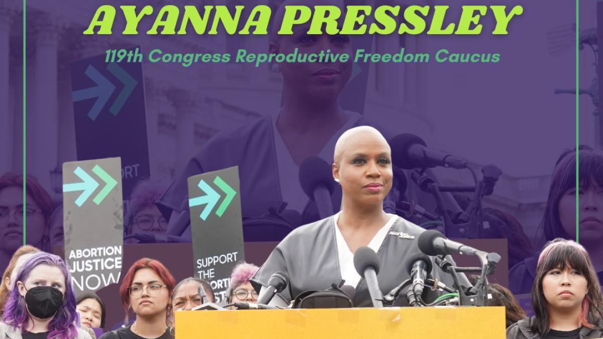 Introducing Co-Chair Ayanna Pressley