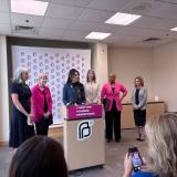 Massachusetts lawmakers at Planned Parenthood