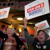 Missouri abortion rights supporters