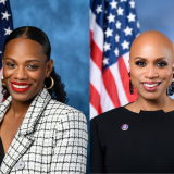 Reps. Summer Lee and Ayanna Pressley