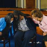 Reps. Pramila Jayapal, Cori Bush, and Barbara Lee