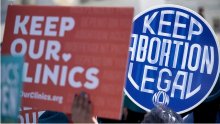 Pro Choice Abortion Rally. Photo by Greg Nash